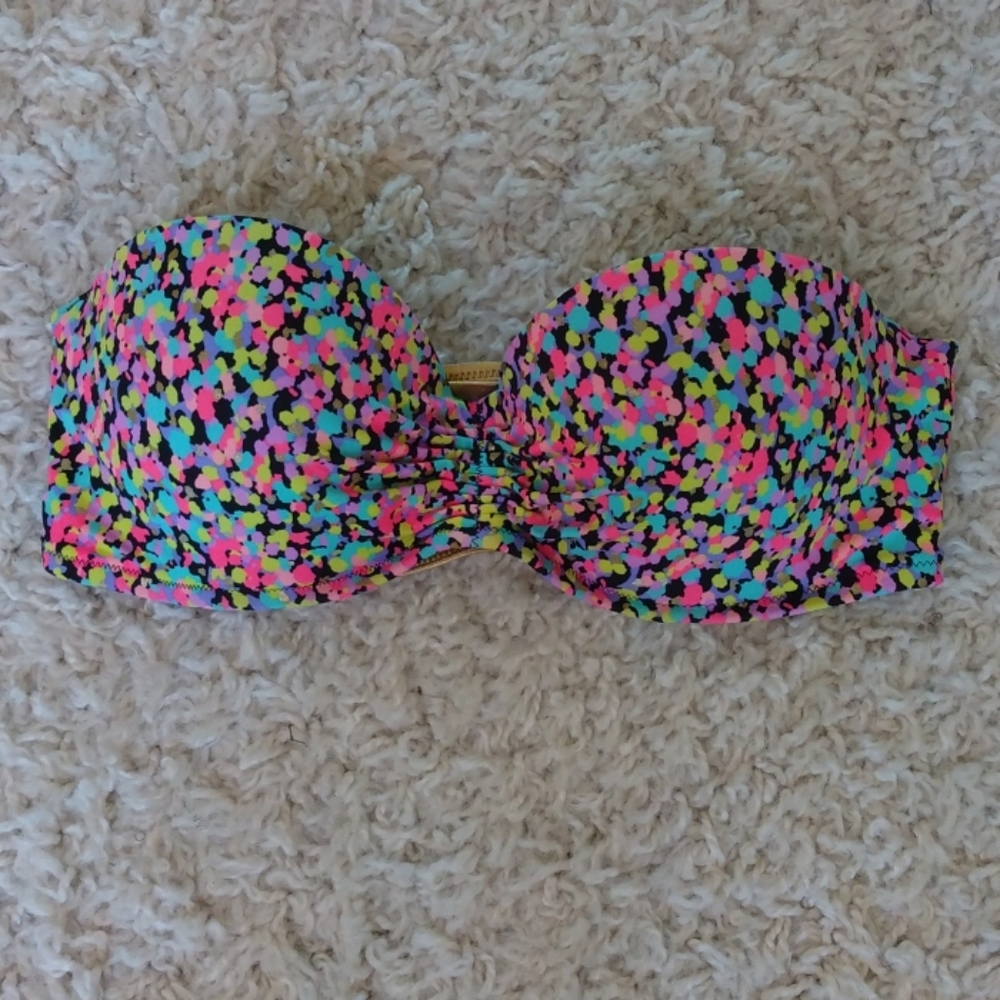 Victoria's Secret Strapless Swim Top.